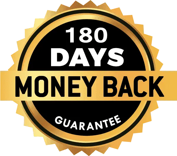 Gluco Extend 180-day money-back guarantee
